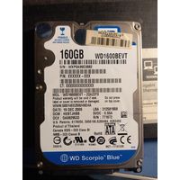 Жёсткий диск  Western Digital 160 гб