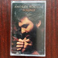 Аудиокассета фирменная - Andrea Bocelli - Sogno - PolyGram, USA - 1999 г.