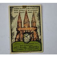 1921 год 30  пфеннигов  Германия нотгельд