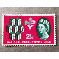 Марка Великобритания 1962 год Год национальной производительности