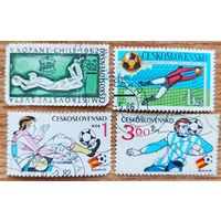 Чехословакия. Футбол, 4 марки