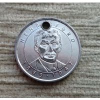 Werty71 ЖЕТОН Токен Генри Форд 1863 1947