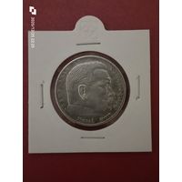 5 марок 1936 - Гинденбург. Орёл со свастикой. А.