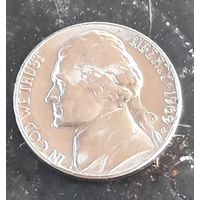 5 центов 1969 США МД Сан Франциско