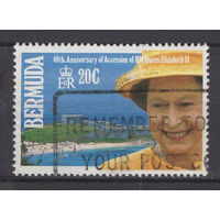 Бермуды  Queen Elizabeth II, прошла почту