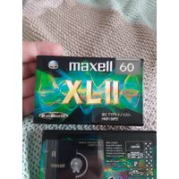 Кассета  maxell XLII 60. Made in England.