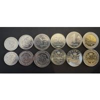 Грузия набор 6 монет