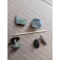 Старинные запонки.