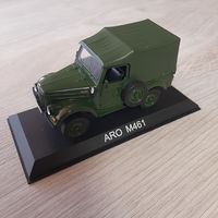 Автолегенды СССР и Соцстран #168 ARO-М461 на подиуме с браком (см. описание)