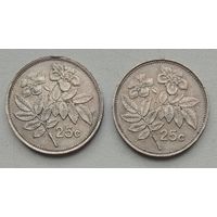 Мальта 25 центов 1986 г. Цена за 1 шт.