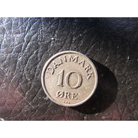 Дания. 10 эре.1955. С 20 копеек. Распродажа коллекции. Смотрите другие лоты.