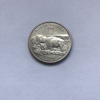 25 центов 2006 P штат Северная Дакота