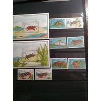 Невис 1990 г. Крабы.