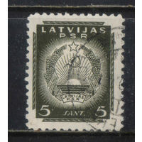 Латвия ССР 1940 Герб Стандарт #295
