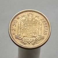 Испания 2.5 песеты 1953