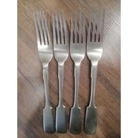 Серебряные ложки и вилки 84 пробы общий вес 569.72 гр.