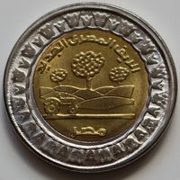 Египет 1 фунт 2019 год "Новая Египетская деревня"