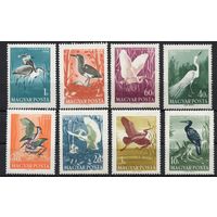 Венгрия 1959. Птицы 8 марок (1593-0)