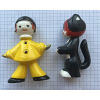 Лот игрушек СССР. Колкий пластик.