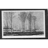 Мелбарздис Карл Янович. Латвия. Пейзаж. Изд. Германия