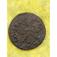 Солид (боратинка) 1663 г. польский герб Ян II Казимир(5), без мц.