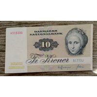 Werty71 Дания 10 крон 1972 банкнота Утка