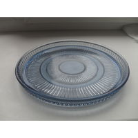 Поднос,стекло.D 23 см.