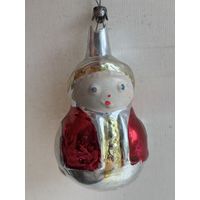 Ёлочная игрушка матрёшка СССР