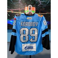 Свитер хоккейный игровой #89 KOROBOV (альтернативный)