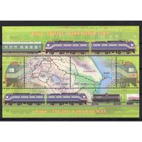 Азербайджан 2012. Железная дорога Баку-Тбилиси блок (451)