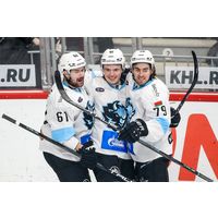Свитер хоккейный игровой #91 PYSHKAYLO (гостевой)