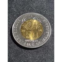 Мавритания 50 угий 2014 Unc