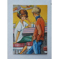 Открытка Германия 1981  10х15  см