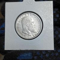 2 марки(1907г.) (F) Вюртемберг. UNC. Распродажа!