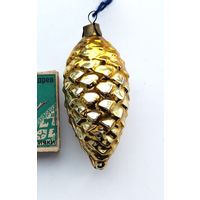 Ёлочная игрушка. Шишка. 030.