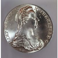 С рубля! Талер 1780 Мария Терезия рестрайк