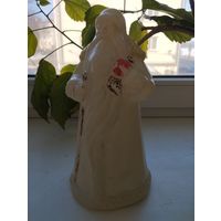 Дед Мороз, высота 23 см. СССР, пластик