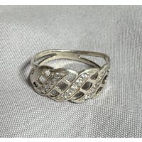 Кольцо серебряное 925 пробы. 35