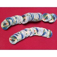 Фишки кепсы caps Harry Potter Гарри Поттер. Цена за все фишки.