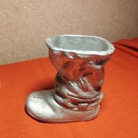 Пепельница Сапог СССР (карандашница, подсвечник)