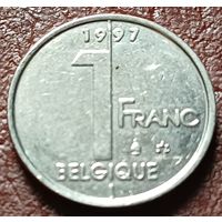 Бельгия 1 франк, 1997   BELGIQUE     ( 1-1-8 )
