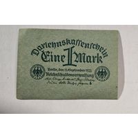 1922 год Германия 1 марка