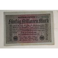 1923 год Германия 50 000 000 марок