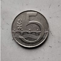 5 крон 1993 года Чехия. Чешская Республика.