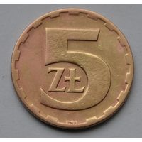 Польша, 5 злотых 1976 г.
