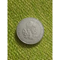 Уругвай 100 новых песо 1989 г ( Гаучо )