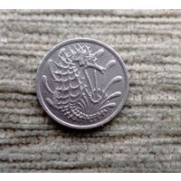 Werty71 Сингапур 10 центов 1981 морской конек