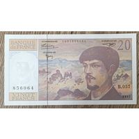 20 франков 1987 года - Франция - UNC