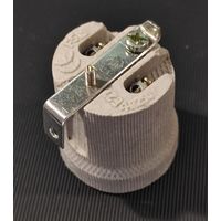 Патрон Е27 керамический с уголком 2 штуки с 1 рубля