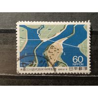 Япония, 1987. 100-летие регулирования рек Кисо